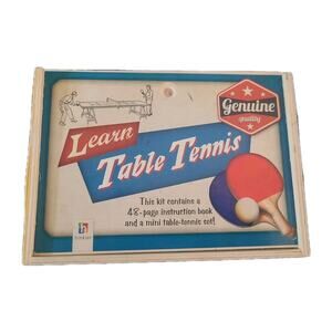 Hinkler Table Tennis Starter Kit – Learn to Play Ping Pong Set